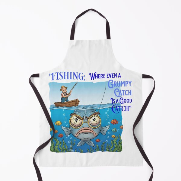 Item preview, Fishing Disaster - Grumpy Catch designed and sold by DitasGabs.