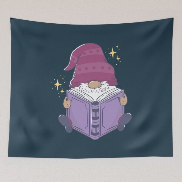 Item preview, Bookish Christmas Gnome  designed and sold by Neadoodles.