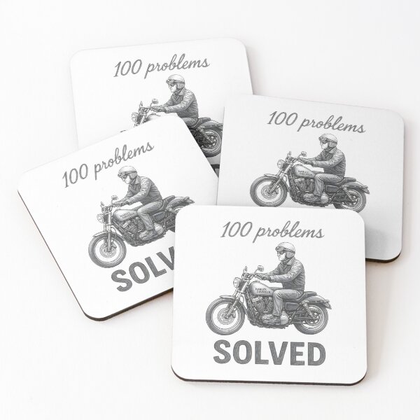 Item preview, 100 Problems Solved – On the Open Road Ride slow, think deep. designed and sold by R3XFORGE.