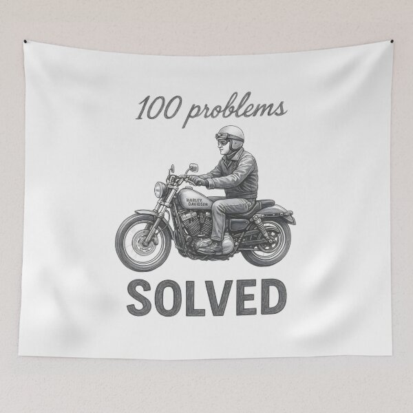Item preview, 100 Problems Solved – On the Open Road Ride slow, think deep. designed and sold by R3XFORGE.