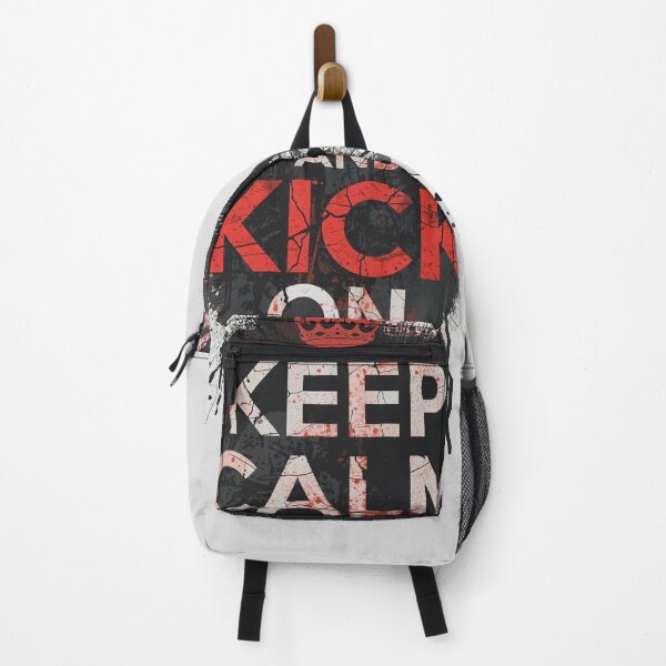 Item preview, Keep Calm and Kick On (Grunge Splatter) designed and sold by ConfuseLab Shop.