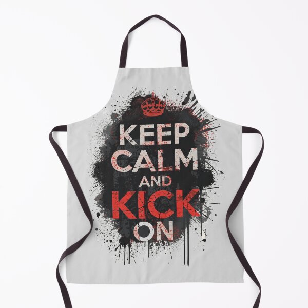Item preview, Keep Calm and Kick On (Grunge Splatter) designed and sold by ConfuseLab Alt.
