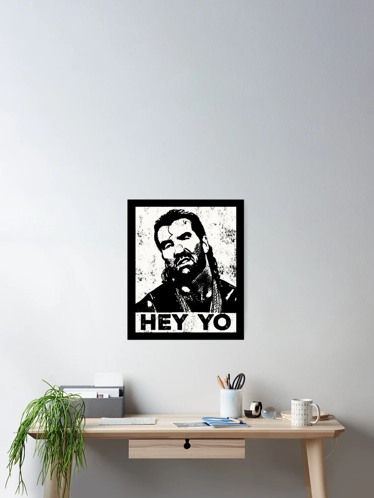 Thumbnail 2 of 3, Poster, Scott Hall - Razor Ramon Hey Yo designed and sold by melissaperkins.