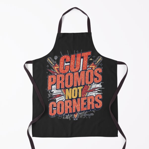 Item preview, Cut Promos Not Corners - Retro Wrestling designed and sold by ConfuseLab Alt.
