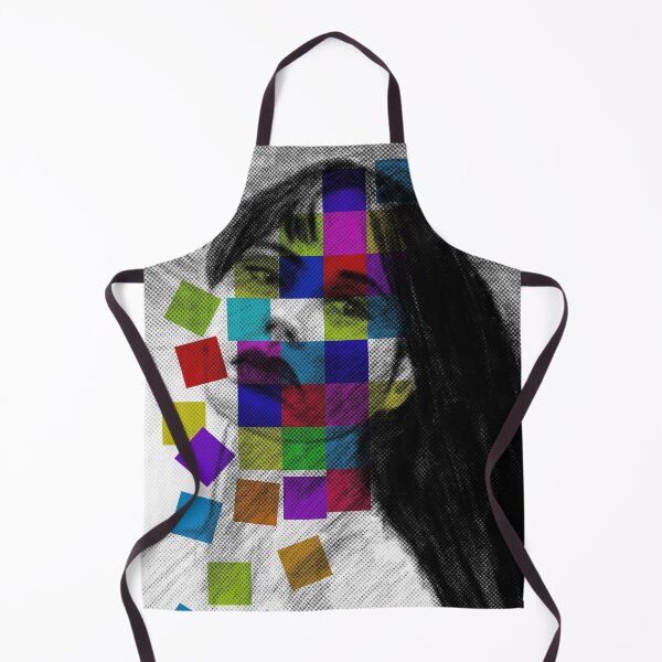 Item preview, Abstract Portrait in Squares 4 designed and sold by Morose-merch.