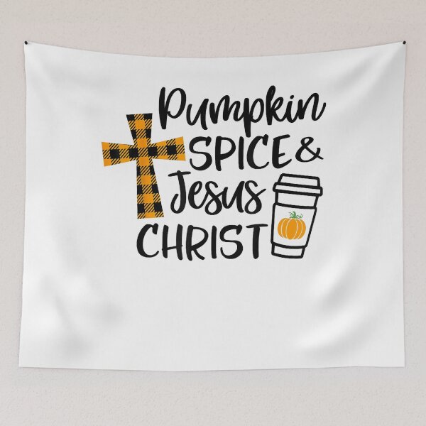 Item preview, and Christmas Jesus Pumpkin Classic Spice Funny Retro Vintage Christ designed and sold by JamieFmorriSS.