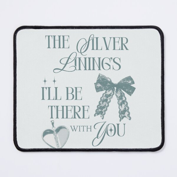 Item preview, Vintage Silver Lining lyrics (Light ver.) cute coquette aesthetic designed and sold by gibbianne.