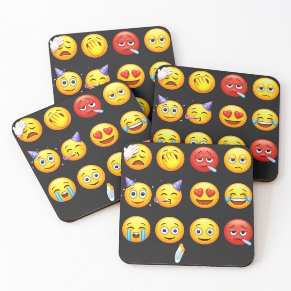 Item preview, Funny Emoji Mood Grid Expressive Icon Faces  designed and sold by anandsiva2703.