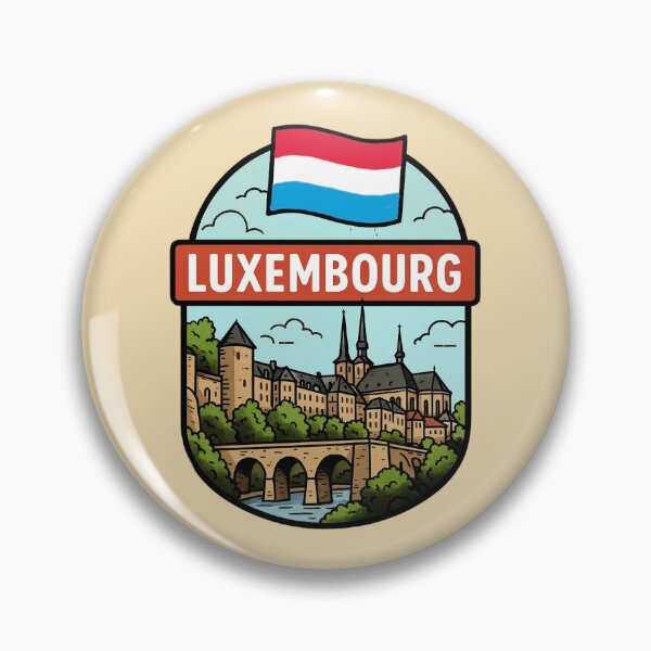 Item preview, Luxembourg / Adolphe Bridge & City Skyline designed and sold by Myra365Art.