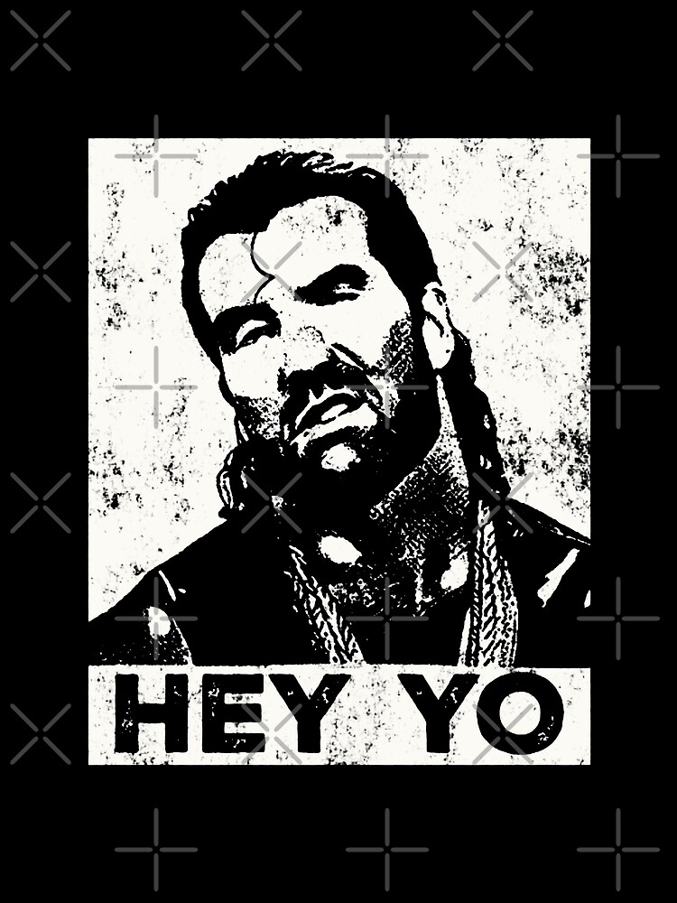 Thumbnail 3 of 3, Scarf, Scott Hall - Razor Ramon Hey Yo designed and sold by deborahsperling.