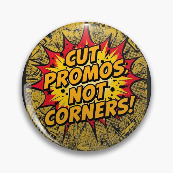 Item preview, Cut Promos Not Corners designed and sold by ConfuseLab Alt.