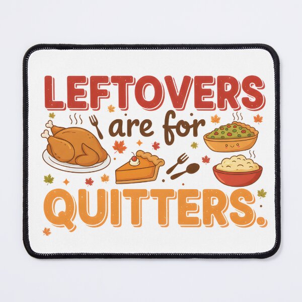 Item preview, Leftovers are for Quitters designed and sold by ComicSansCircles.