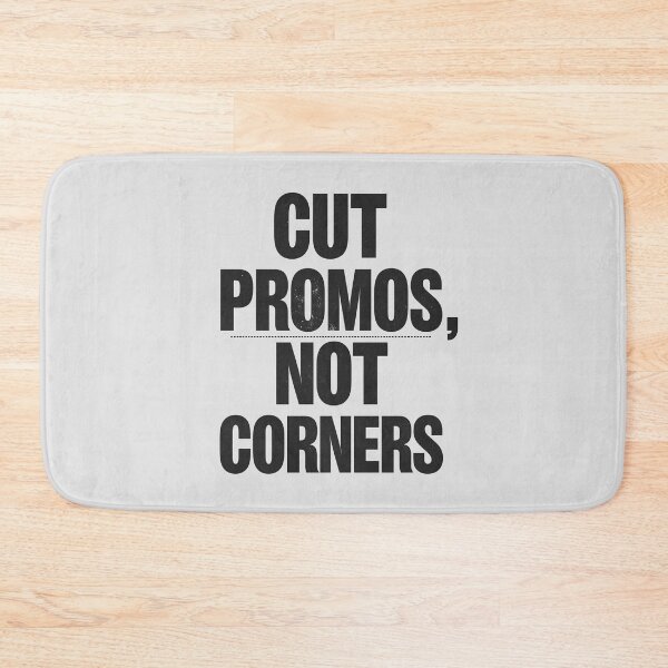 Item preview, Cut Promos Not Corners designed and sold by ConfuseLab Shop.