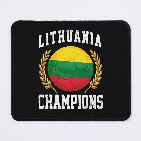 Item preview, SOCCER BALL FLAG CHAMPIONS - LITHUANIA - Fans and Teams for Men and Women T-shirt designed and sold by wallsandpatts.