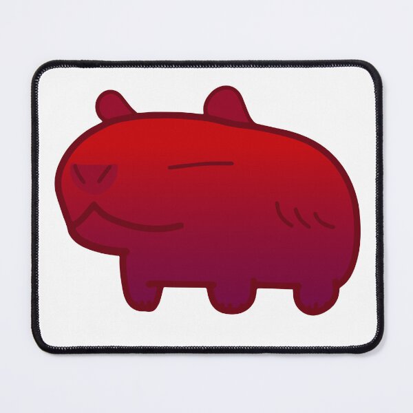 Item preview, Red Cranberry Berry Capybara designed and sold by MiscibilityArt.