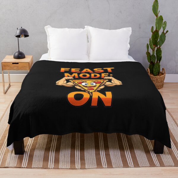 Item preview, Feast Mode On - Funny Pizza designed and sold by ConfuseLab Shop.