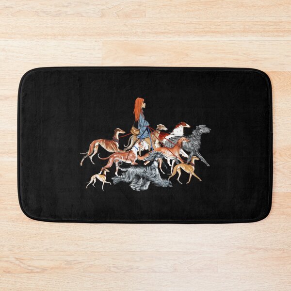 Item preview, Walking the Sighthounds — Elegant Line Art designed and sold by LuisSouzaDias.