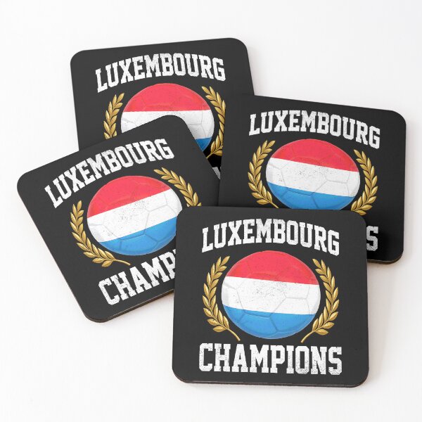 Item preview, SOCCER BALL FLAG CHAMPIONS - LUXEMBOURG - Fans and Teams for Men and Women T-shirt designed and sold by wallsandpatts.