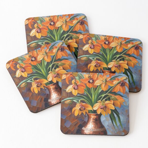 Item preview, Copper Hour Lilies designed and sold by afrancisCL.