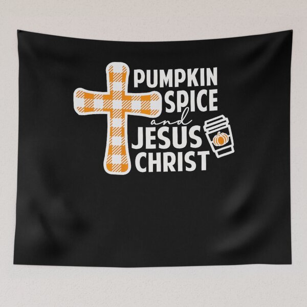 Item preview, Christ Retro Vintage Spice Pumpkin and Funny Classic Jesus Christmas designed and sold by JamieFmorriSS.