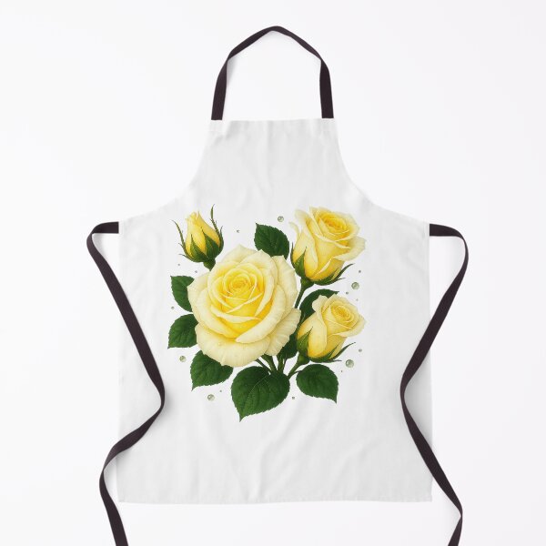 Item preview, Yellow & White Roses in Bloom – Elegant Floral Art, Nature Beauty, Joy & Grace designed and sold by BloomingBeauty7.