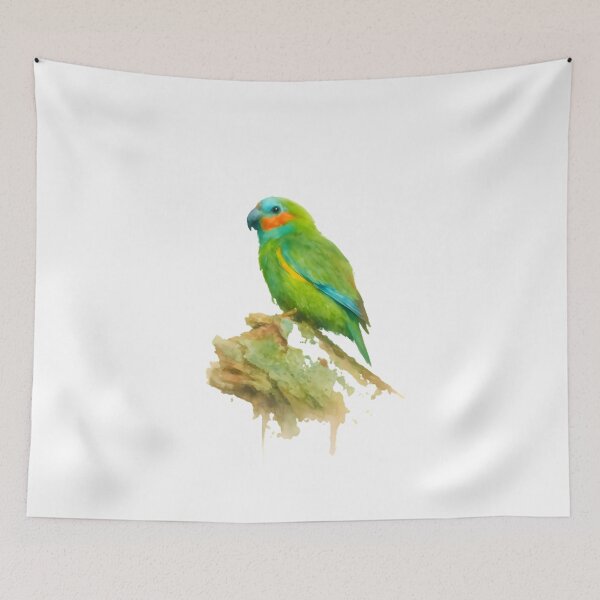 Item preview, Double-eyed Fig Parrot (Cyclopsitta diophthalma) designed and sold by HOMETOWN86.