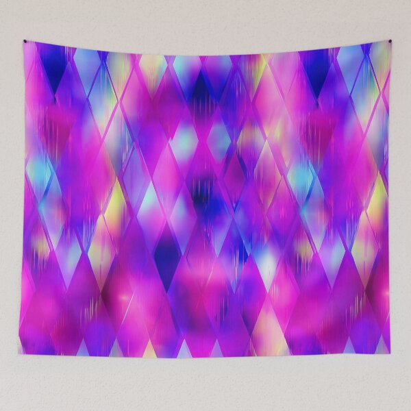 Item preview, Argyle in a flashy neon light designed and sold by JeniSeny.