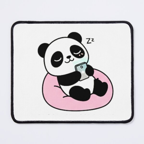 Item preview, Sleepy Panda on Phone designed and sold by bindusingla.