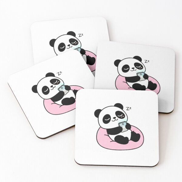 Item preview, Sleepy Panda on Phone designed and sold by bindusingla.
