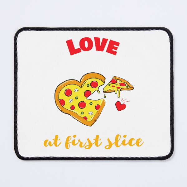 Item preview, Love at First Slice – Heart-Shaped Pizza Design for Food and Pizza Lovers designed and sold by Ani-24.