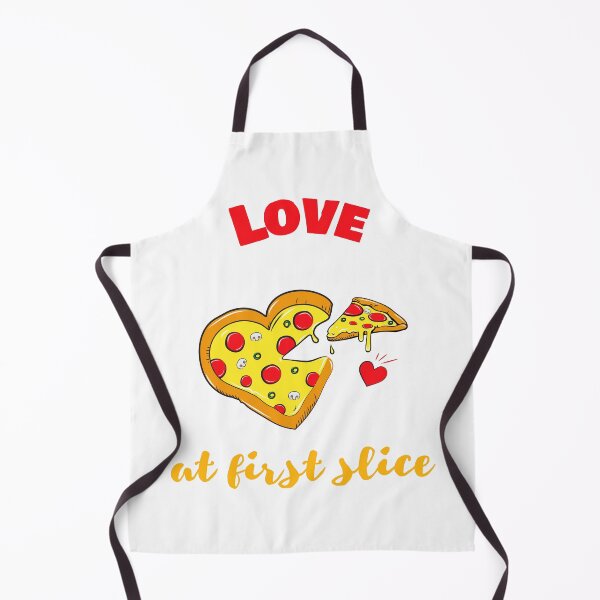 Item preview, Love at First Slice – Heart-Shaped Pizza Design for Food and Pizza Lovers designed and sold by Ani-24.