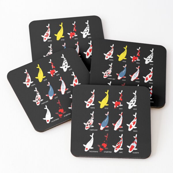 Item preview, Koi Carp Breeds — Names & Patterns Chart designed and sold by LuisSouzaDias.