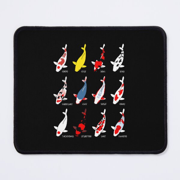 Item preview, Koi Carp Breeds — Names & Patterns Chart designed and sold by LuisSouzaDias.