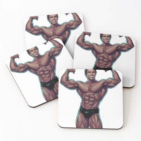 Item preview, Muscle Power: Arnold-Inspired Bodybuilder  designed and sold by ZenAnimeWearz.