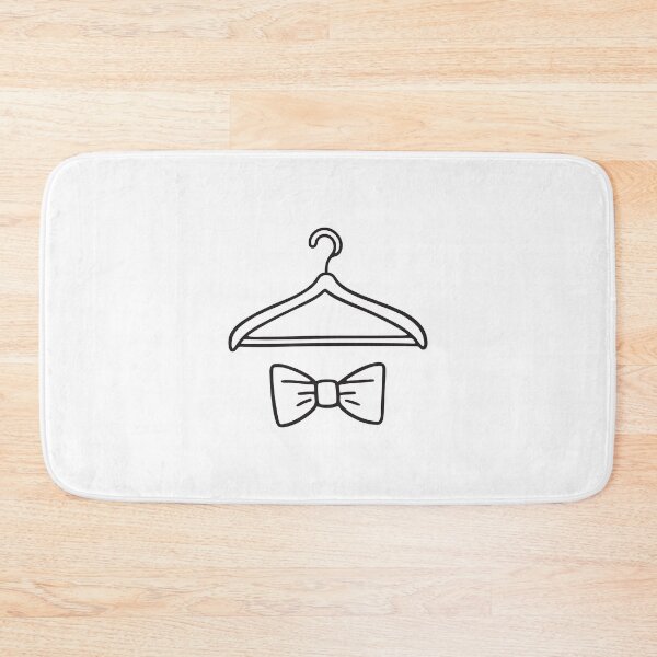 Item preview, A tie bow beside a hanger with formal wear designed and sold by rasagamastore.