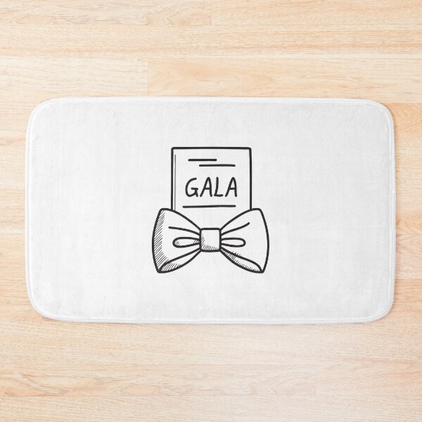 Item preview, A tie bow folded near a note marked gala designed and sold by rasagamastore.