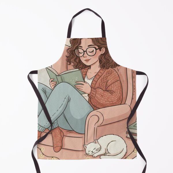Item preview, Just One More Chapter Cozy Book Lover Reading Art designed and sold by anandsiva2703.