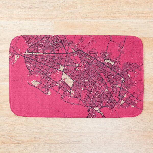 Item preview, Mashhad City Map of Iran - Blossom designed and sold by deMAP.