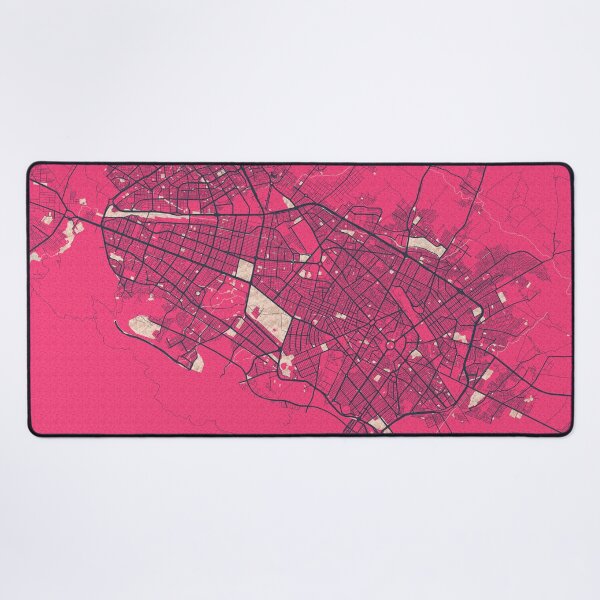 Item preview, Mashhad City Map of Iran - Blossom designed and sold by deMAP.