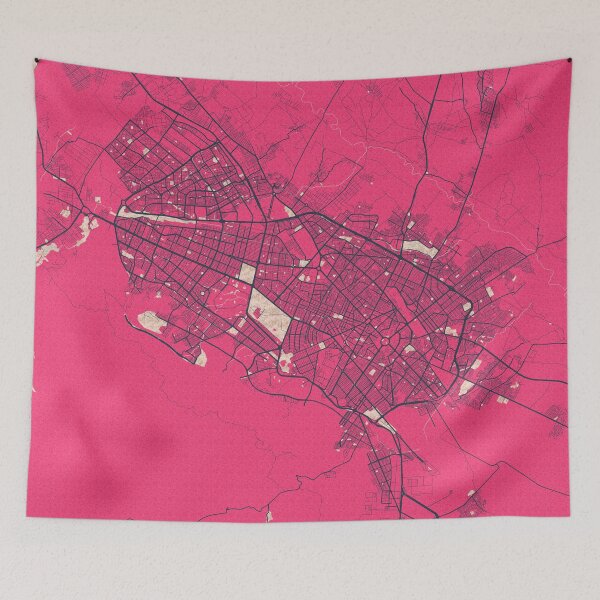 Item preview, Mashhad City Map of Iran - Blossom designed and sold by deMAP.