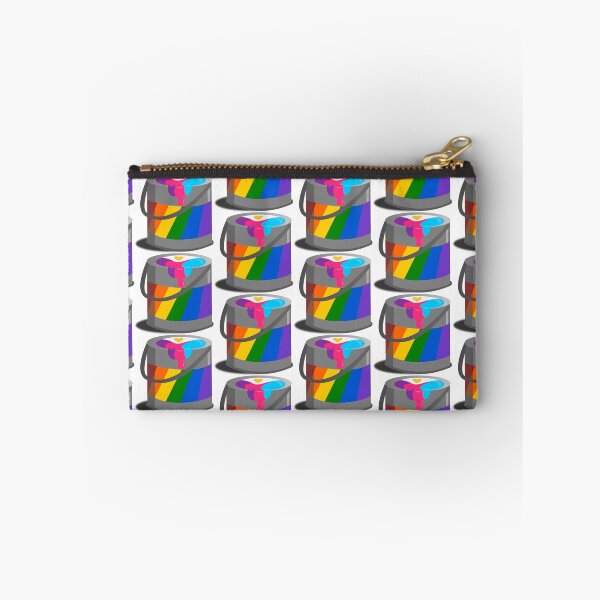 Item preview, Proud Paint Polyamory Flag in a Bucket designed and sold by HarveyHandcraftsandDesigns.