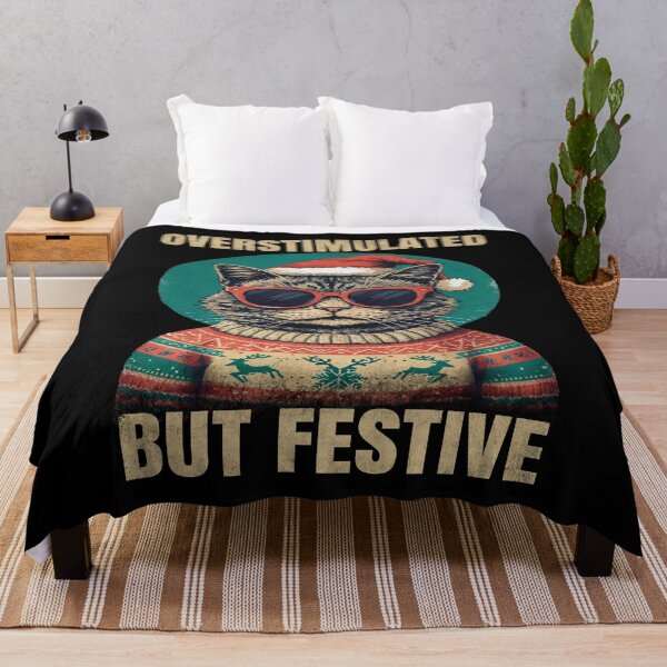 Item preview, Overstimulated But Festive.  designed and sold by EunsooLee.