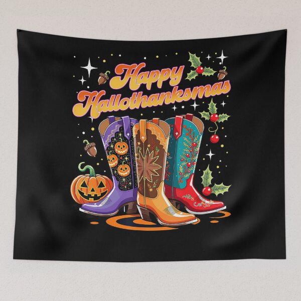 Item preview, Hallothanksmas Merry Tree Happy 2025 Christmas Vintage designed and sold by JamieFmorriSS.