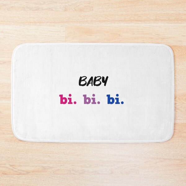 Item preview, Baby Bi Bi Bi – Funny Bisexual Pride Quote Design designed and sold by AlmostSilent.