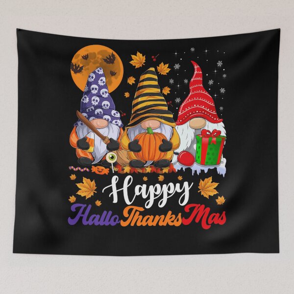 Item preview, Merry Tree Vintage Happy 2025 Hallothanksmas Christmas designed and sold by JamieFmorriSS.