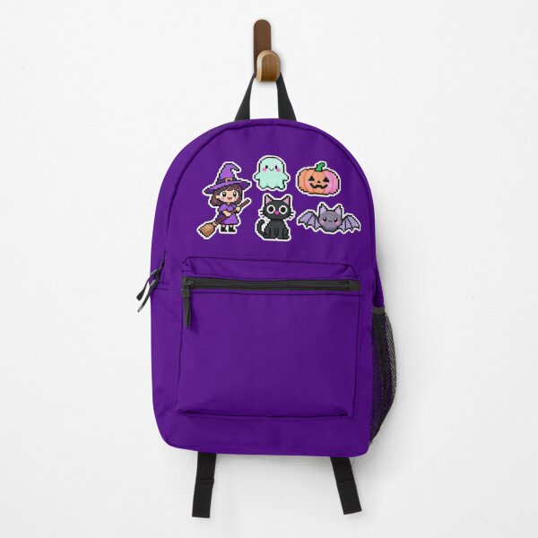 Item preview, Cute Pixel Halloween Kawaii Characters designed and sold by MuseAI.