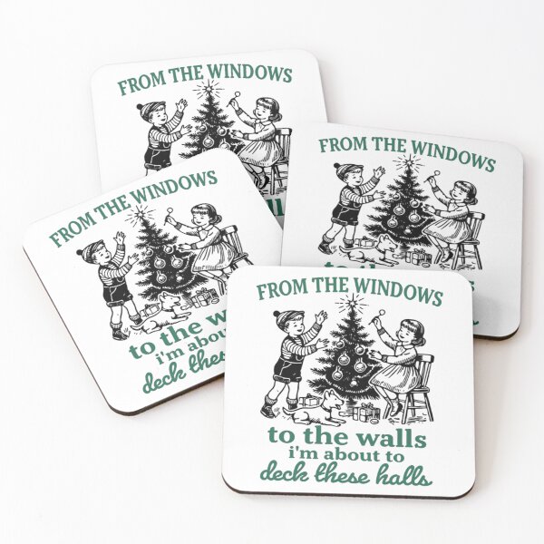 Item preview, From The Windows To The Wall, I'm About To Deck These Halls  Christmas Funny  Song designed and sold by JUSchallerArt.