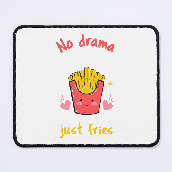 Item preview, No Drama, Just Fries – Cute Kawaii Fries Design for Food and Snack Lovers designed and sold by Ani-24.
