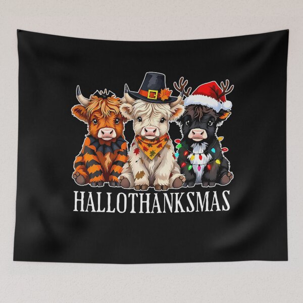 Item preview, Hallothanksmas Christmas Tree Happy Merry Vintage 2025 designed and sold by JamieFmorriSS.
