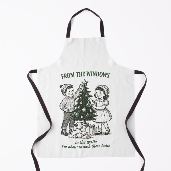 Item preview, From The Windows To The Walls I'M About To Deck These Halls - Funny Christmas designed and sold by JUSchallerArt.